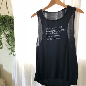 james.mae black tank top.